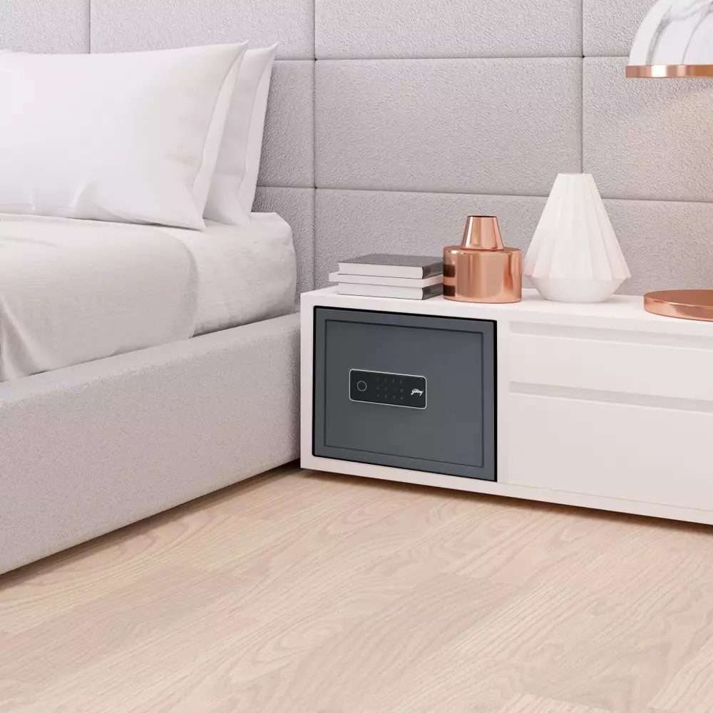 Godrej Home Locker NX PRO Plus 30 L Digital + Biometric Ebony