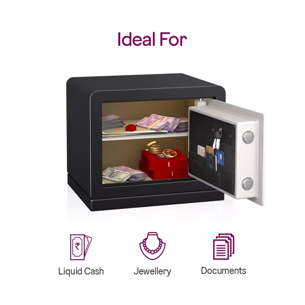 Godrej Home Locker NX Advanced 30 L White Biometric