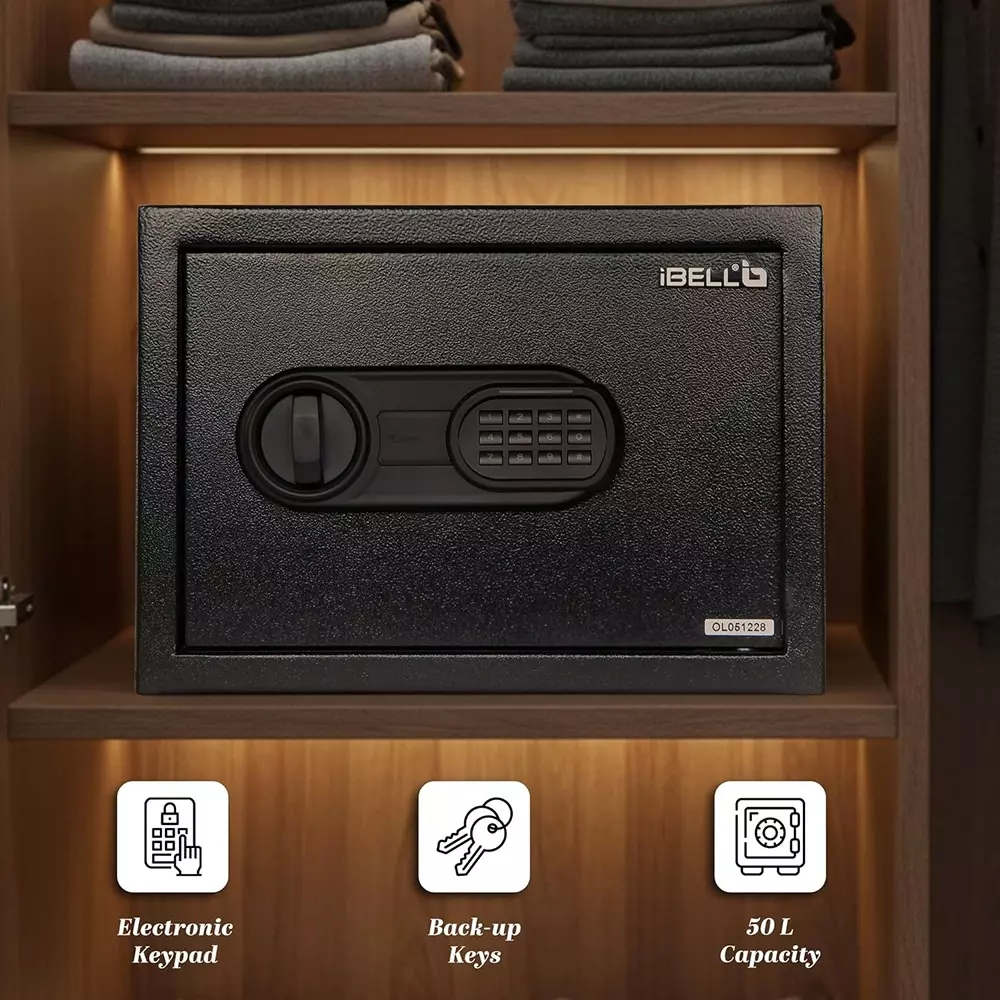 ibell-electronic-safe-locker-25-l-capacity-password-and-emergency-key-access-black-ibl-sl-23s