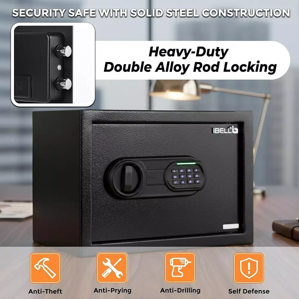 ibell-electronic-safe-locker-25-l-capacity-password-and-emergency-key-access-black-ibl-sl-23s