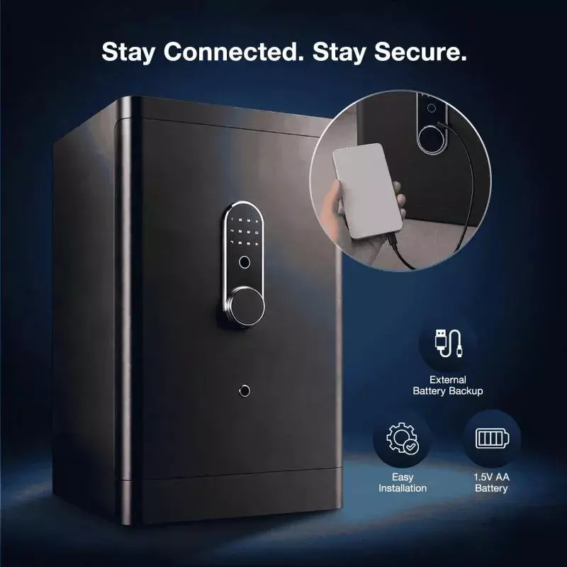 ozone-luxury-wi-fi-safe-locker-grey-fingerprint-print-145-l-capacity-os-lux-life-145-grey