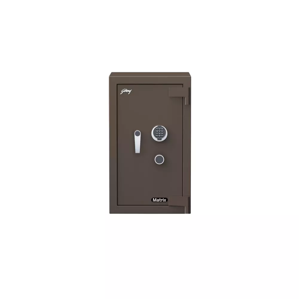 Godrej Digital Home Locker Extreme 112 L Coffee Brown Digital + Key, MATRIX 3016 (Digi+KL)