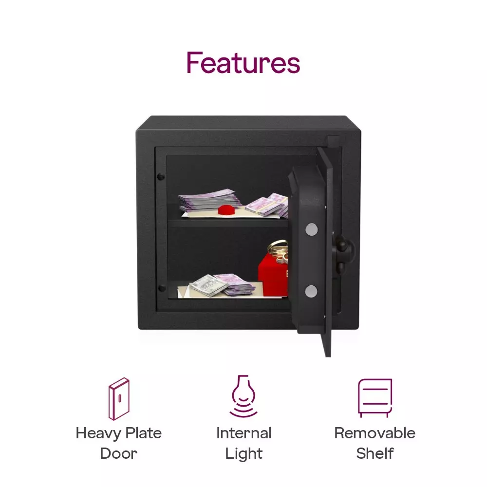 Godrej Home Locker NX Advanced 55 L Yellow Digital