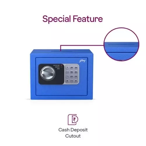 Godrej Dream Box Digi Locker 4.5 L Blue Digital Lock, DREAMBOX (Digi)