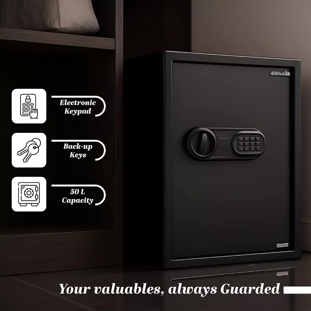 ibell-electronic-safe-locker-50-l-capacity-password-and-emergency-key-access-black-ibl-sl-50s