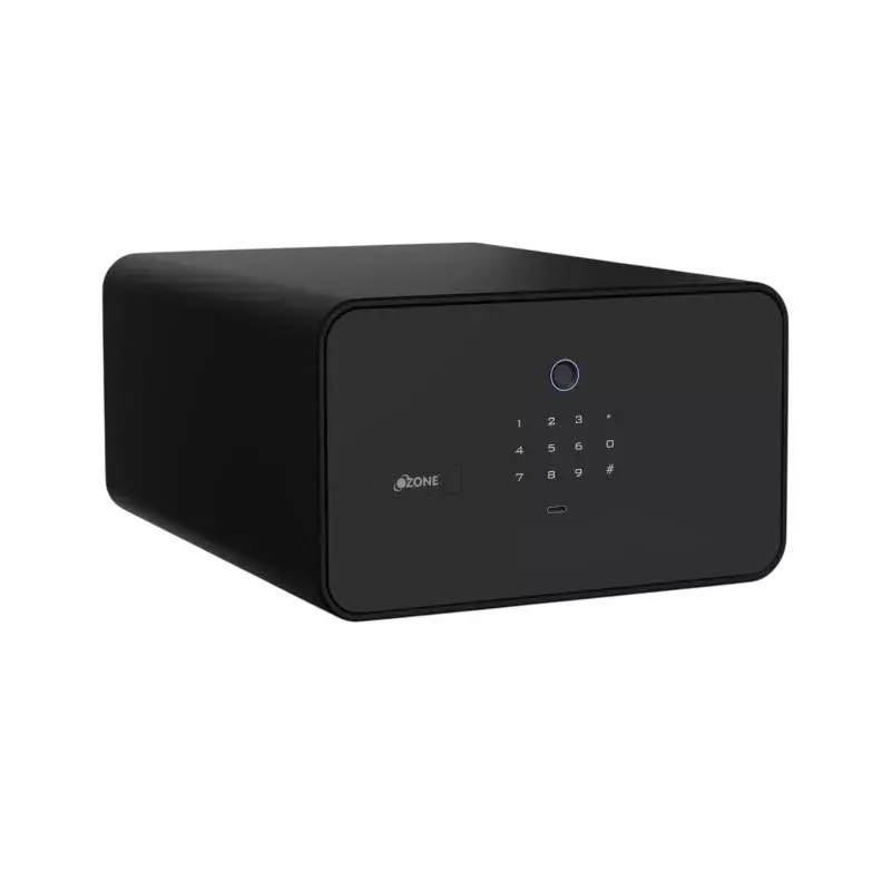 OZONE Jewellery Drawer Safe Black Wi-Fi Medium 10 L Capacity, DR-JS-11 LIFE