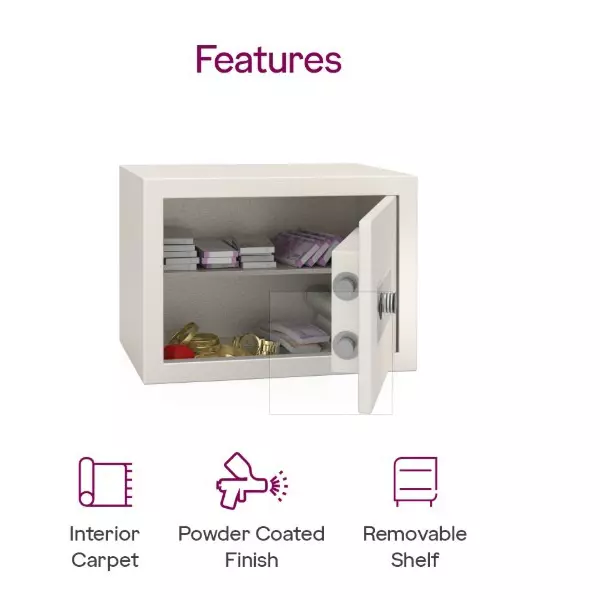 Godrej Home Locker NX PRO 15 L Mechanical Single Control Ebony