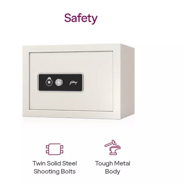 Godrej Home Locker NX PRO 15 L Mechanical Single Control Ebony