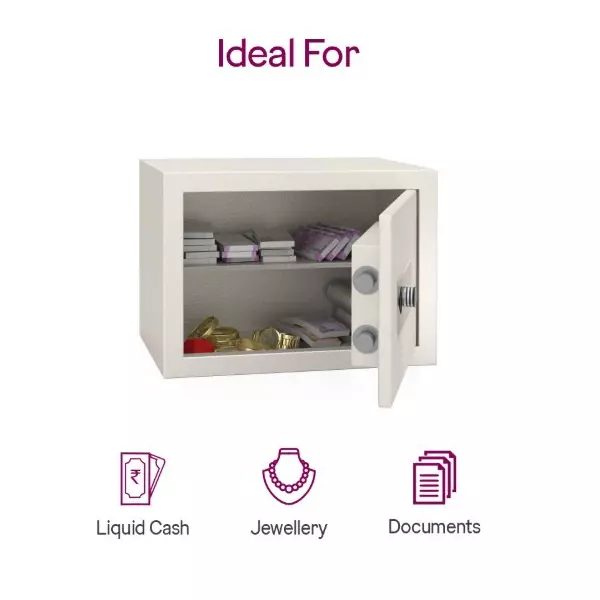 Godrej Home Locker NX PRO 15 L Mechanical Single Control Ebony