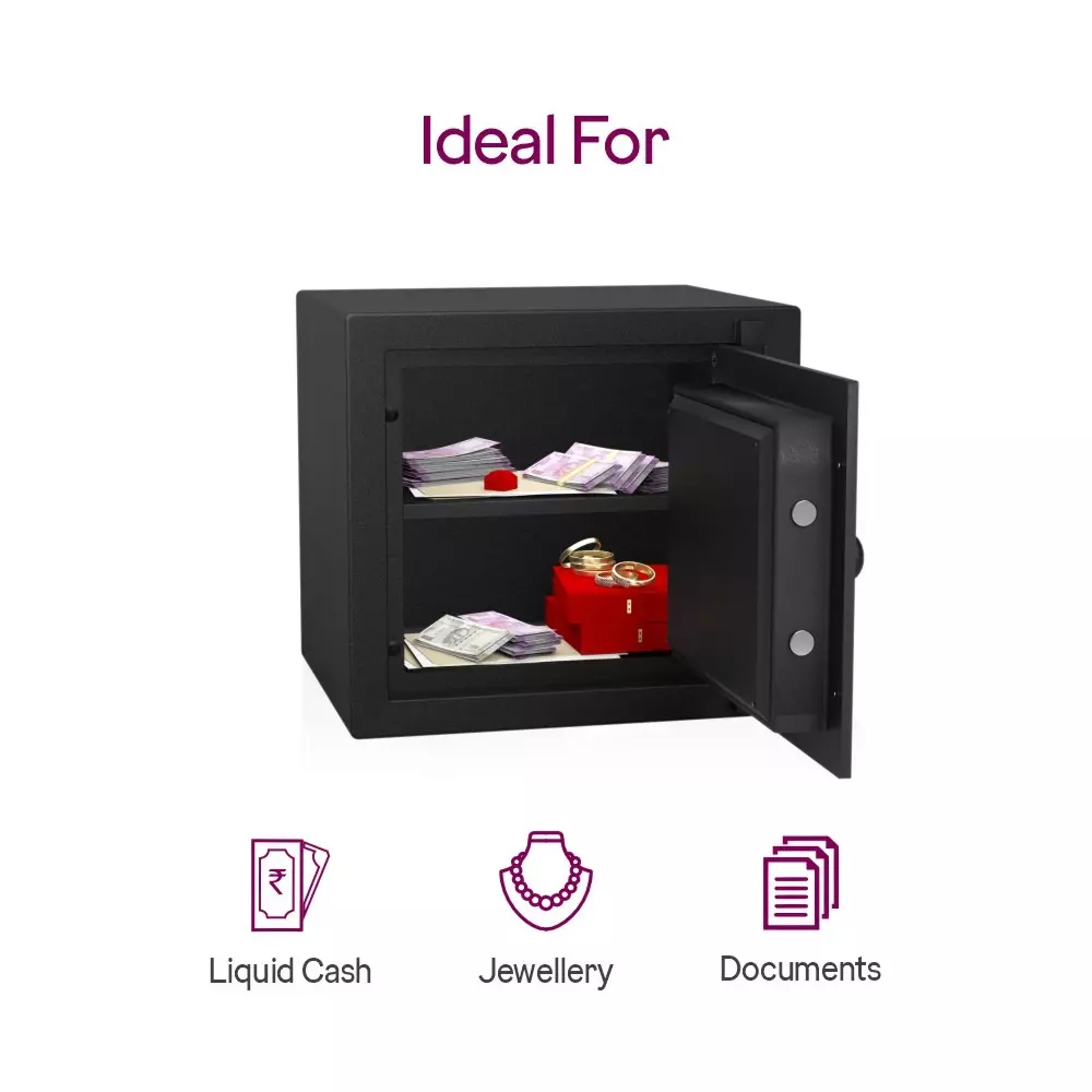 Godrej Home Locker NX Advanced 55 L Yellow Mechanical Single Control