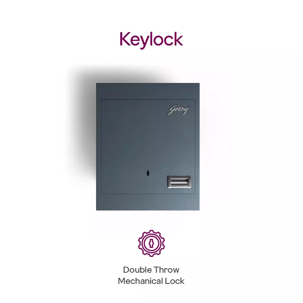 Godrej Home Locker NX PRO Seal (KL) 25 L Black