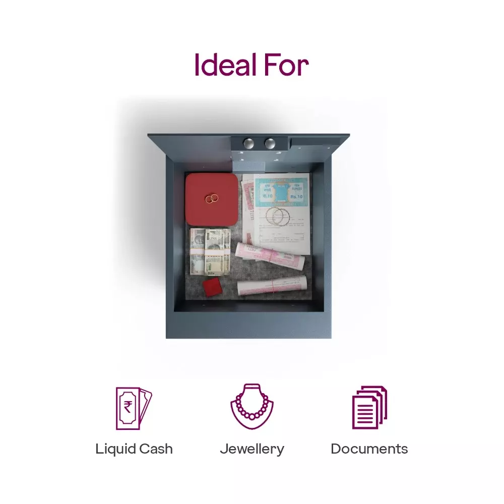 Godrej Home Locker NX PRO Seal (KL) 25 L Black