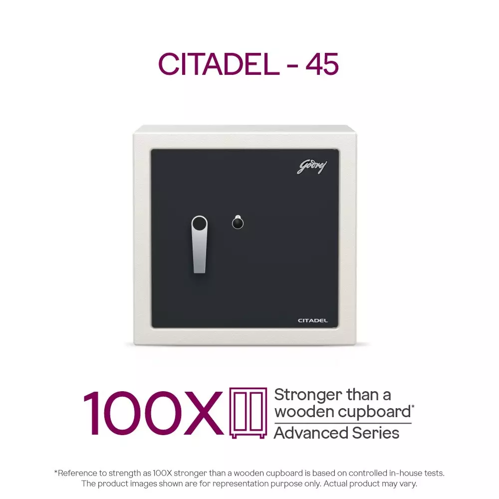 Godrej Home Locker NX Advanced 42 L Black Mechanical Single Control