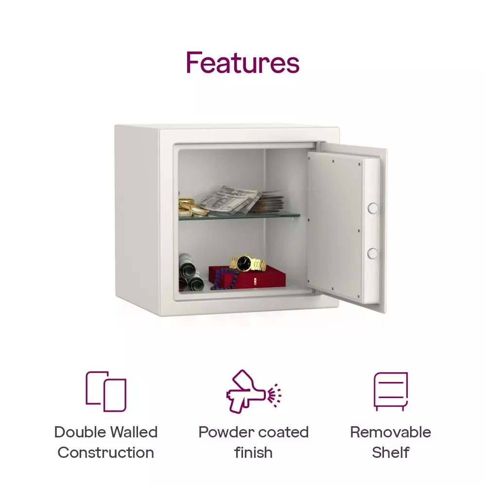 Godrej Home Locker NX Advanced 42 L Black Mechanical Single Control