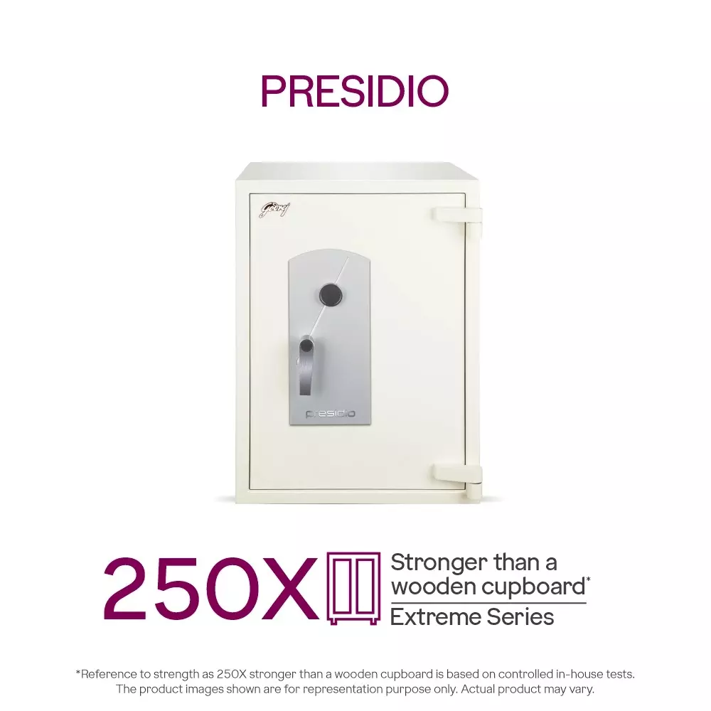 Godrej Home Locker Extreme 48.9 L Ivory Key, PRESIDIO (KL)