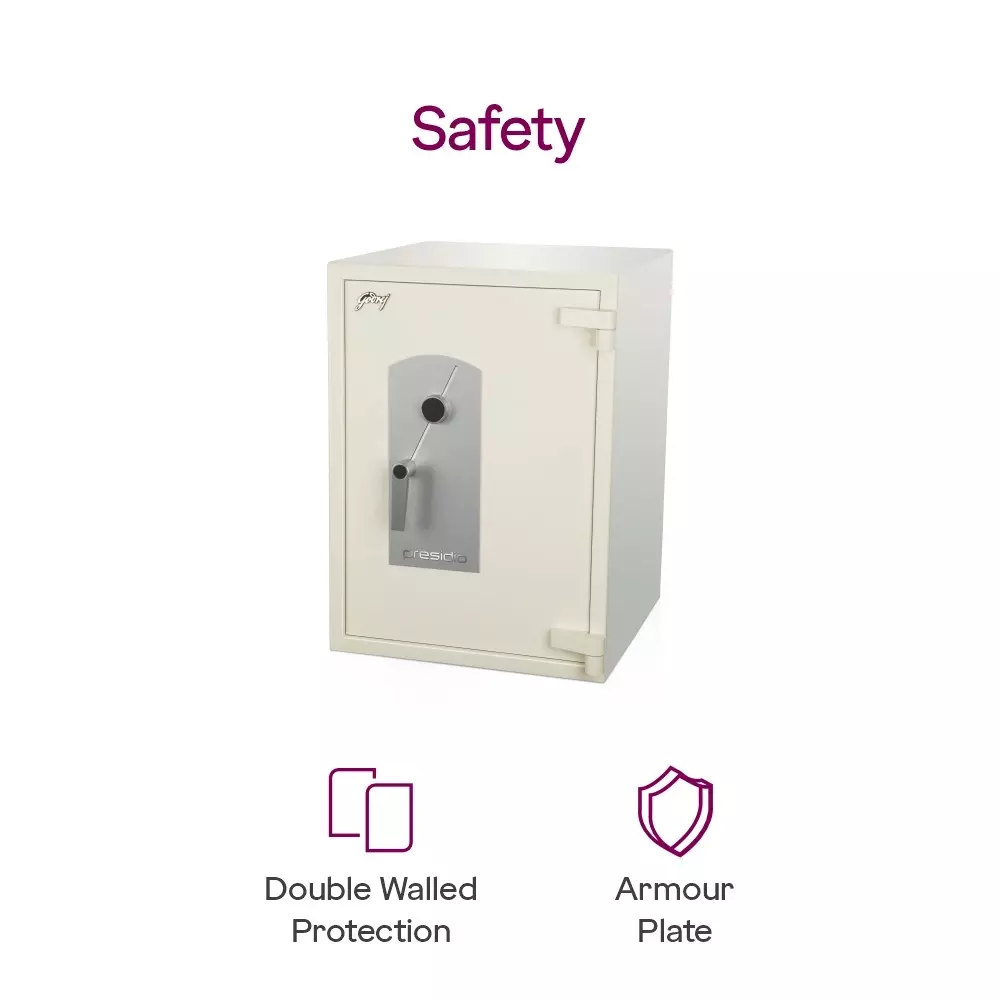 Godrej Home Locker Extreme 48.9 L Ivory Key, PRESIDIO (KL)