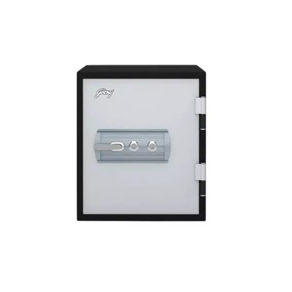 Godrej Fire Resistant Home Locker 20 L Ivory Mechanical Dual Control, SAFIRE 20L (KL)