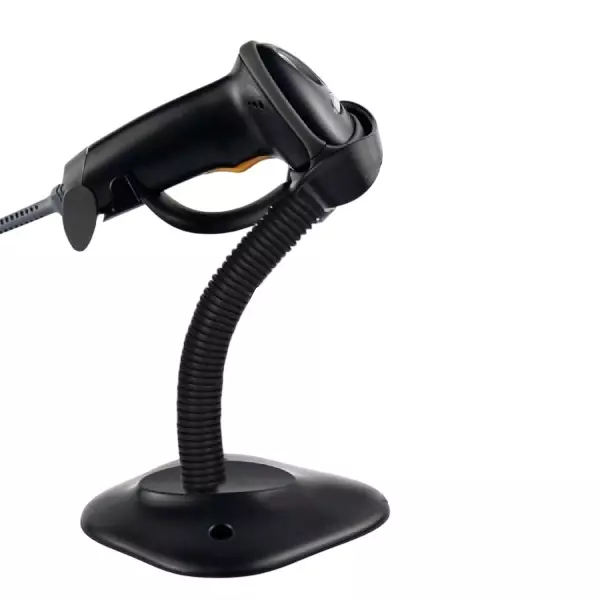 Gobbler 2D Wired Barcode Scanner With Stand Kit 35 cm Scanning Width 5 mil Resolution, MJ-2818A WITH STAND