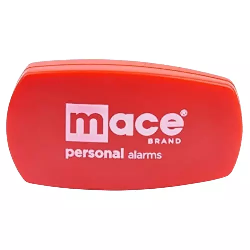 Mace Personal Alarm Clip 130 dB 3x Alkaline LR44 Batteries