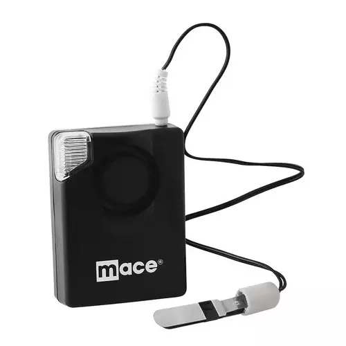 Mace Screecher Personal Safety Alarm 130 dB 9 V Battery Black, NI1410