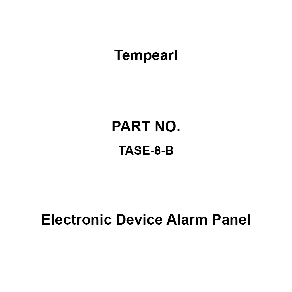 Tempearl Electronic Device Alarm Panel Steel Plate Exposed Type 4 Circuits, TASE-8-B