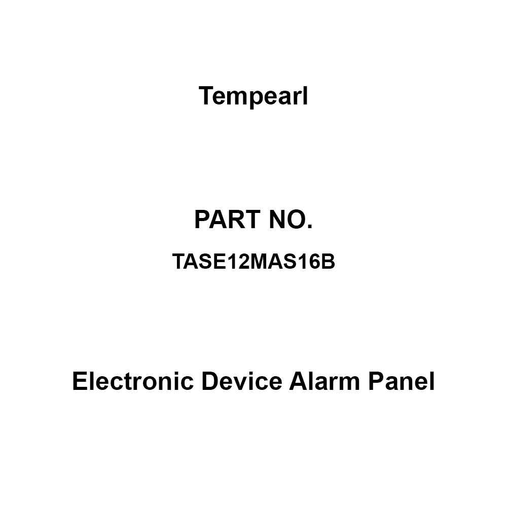Tempearl Electronic Device Alarm Panel Steel Plate Exposed Type 12 Circuits, TASE12MAS16B