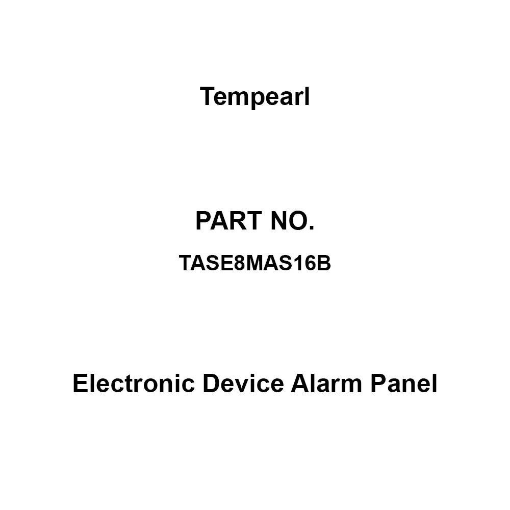 Tempearl Electronic Device Alarm Panel Steel Plate Exposed Type 8 Circuits, TASE8MAS16B