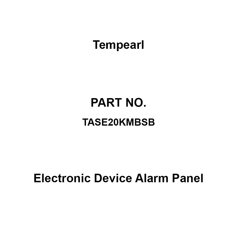 Tempearl Electronic Device Alarm Panel Steel Plate, Recessed Type 20 Circuits, TASE20KMBSB