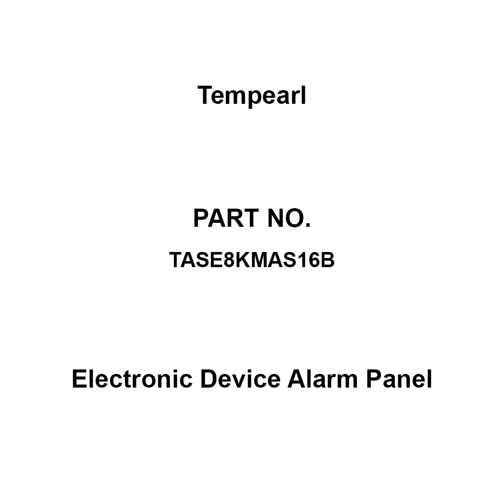 Tempearl Electronic Device Alarm Panel Steel Plate Exposed Type 8 Circuits, TASE8KMAS16B