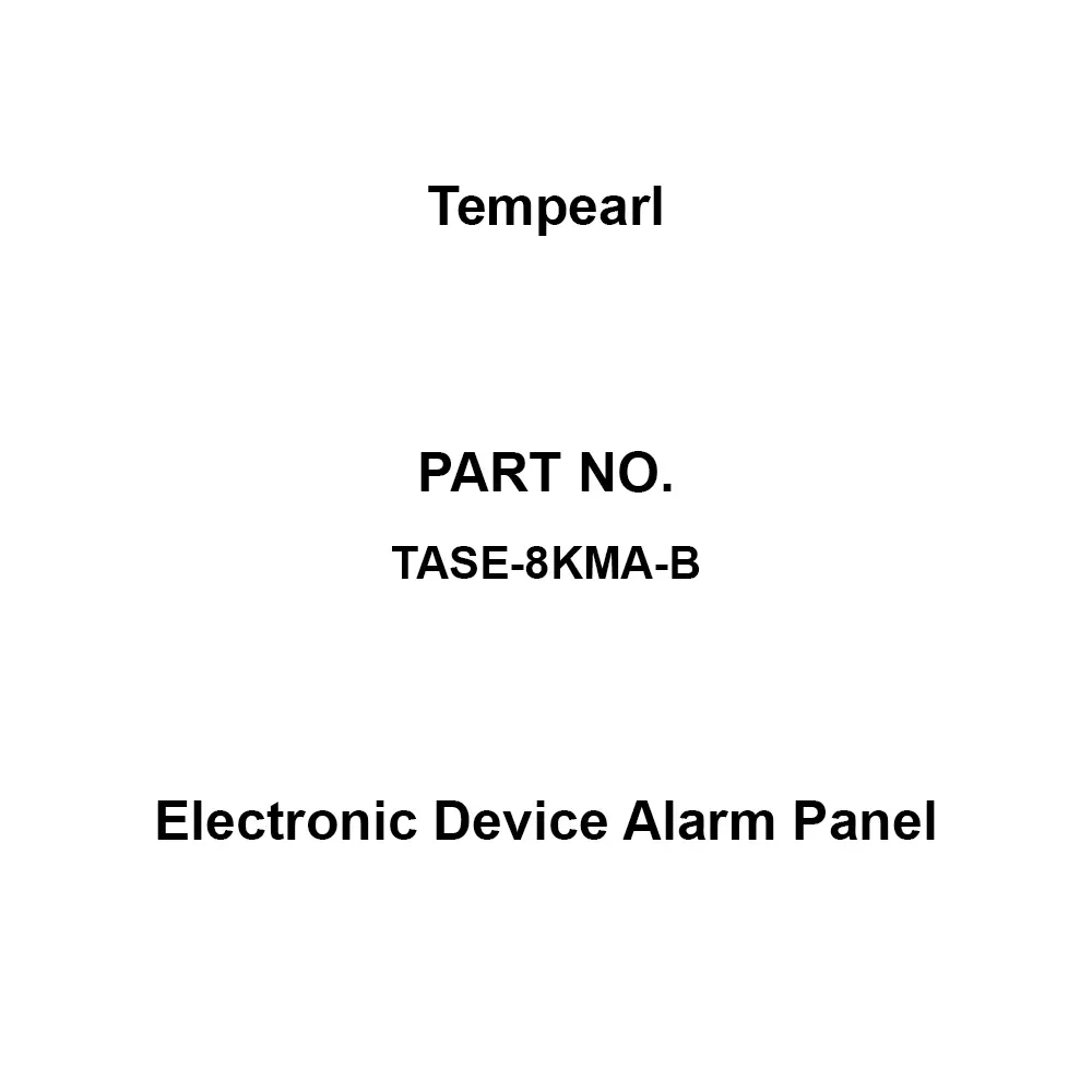 Tempearl Electronic Device Alarm Panel Steel Plate Exposed Type 8 Circuits, TASE-8KMA-B