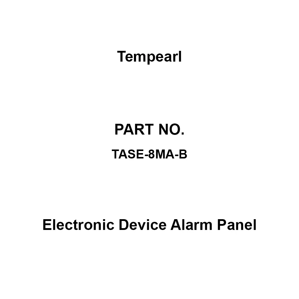 Tempearl Electronic Device Alarm Panel Steel Plate Exposed Type 8 Circuits, TASE-8MA-B