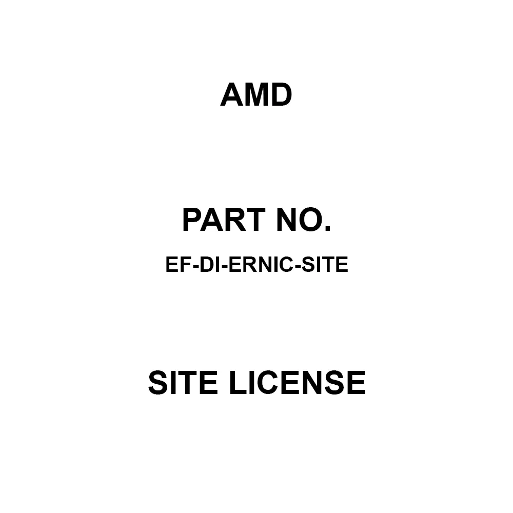 AMD Site License for Kintex-7, Virtex-6, EF-DI-ERNIC-SITE