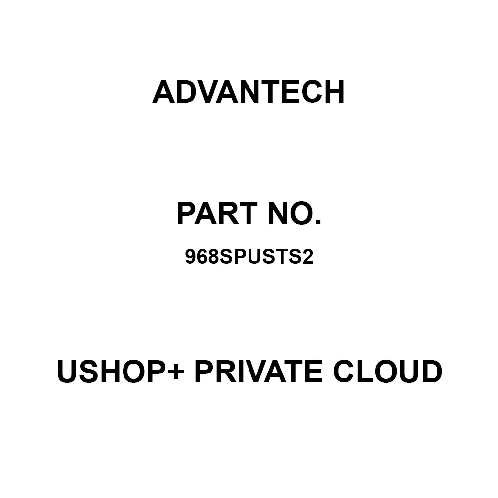 Advantech UShop+ Private Cloud for Store BI Dashboard, 968SPUSTS2