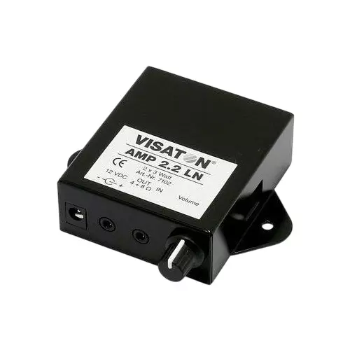 VISATON Amplifier Panel Mount Rectangular Shape 81 dBA Sound Pressure Level, 7102