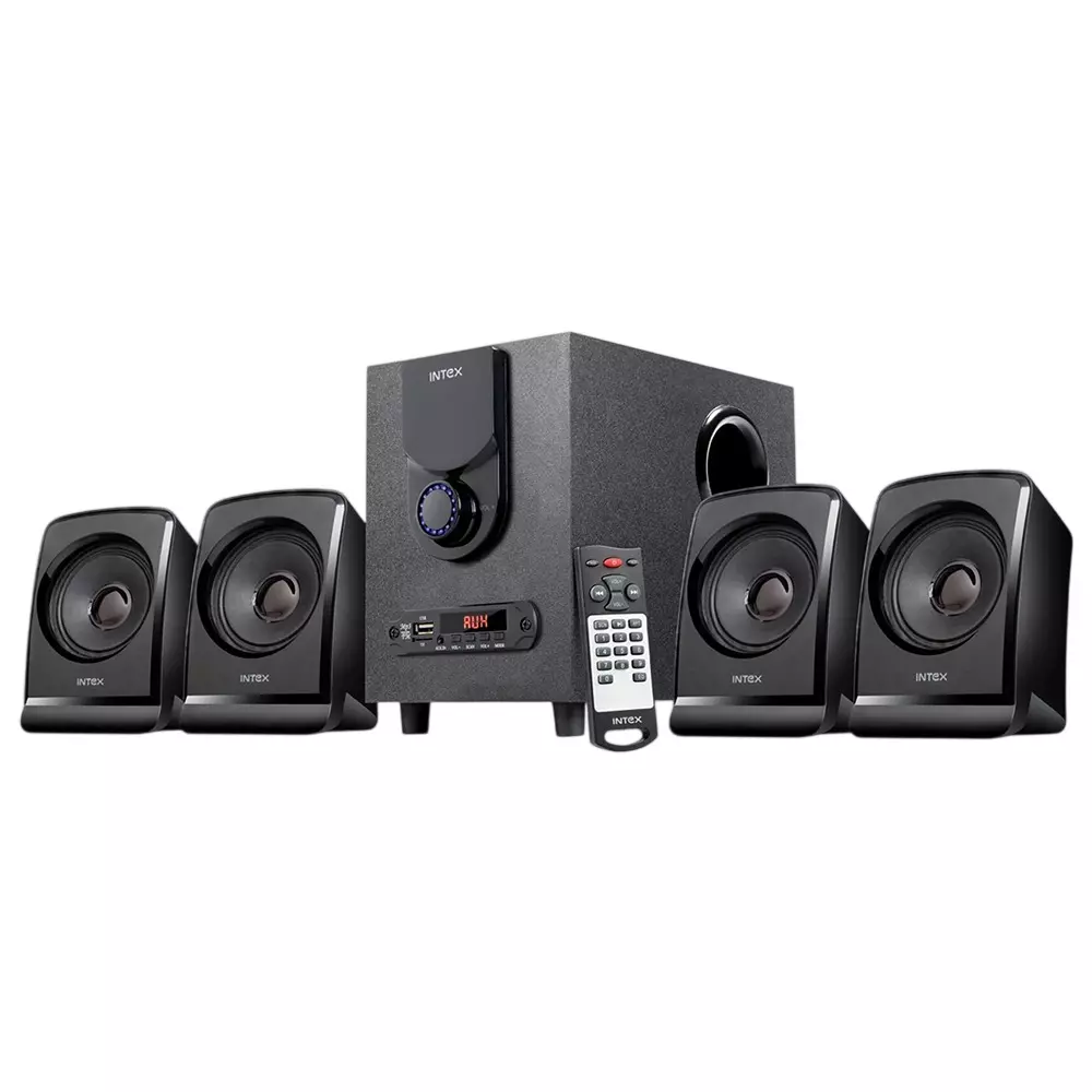 INTEX 55 W 4.1 Channel Portable Bluetooth Home Theatre, IT-4.1 XV 2622 TUFB