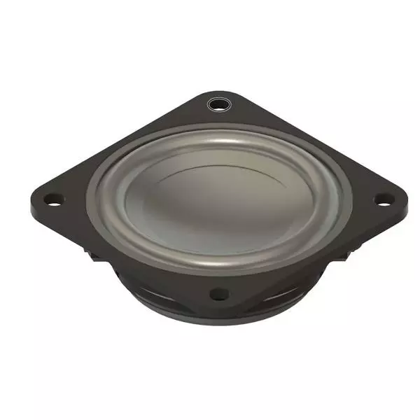 PUI AUDIO Speaker Frame Mount Square Shape 83 dB Sound Pressure Level, AS04504AS