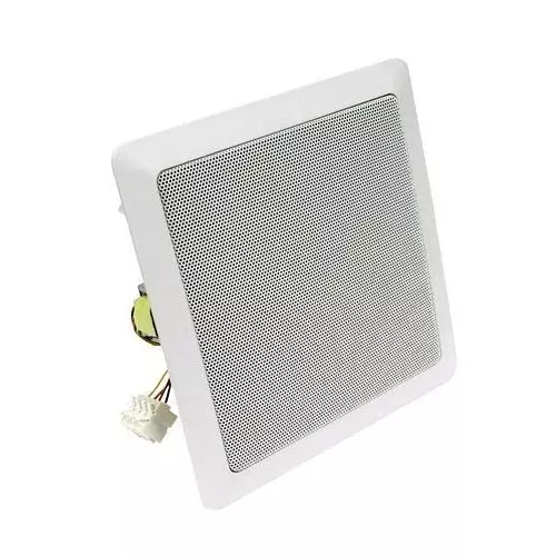 VISATON Speaker Ceiling Mount Square Shape 97 dBA Sound Pressure Level, 50154