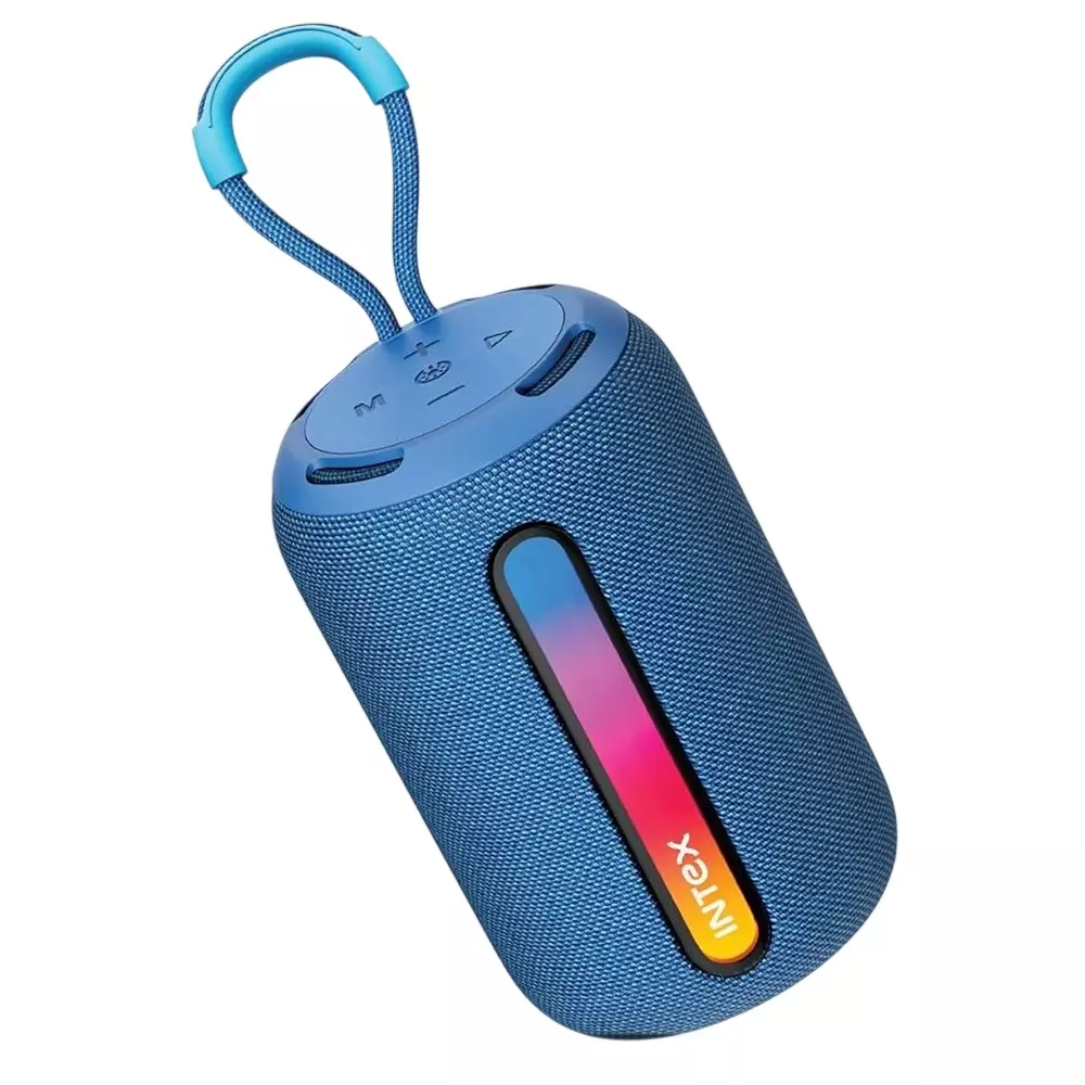 INTEX 5 W Mono Channel Bluetooth Speaker Blue, Beast 5X