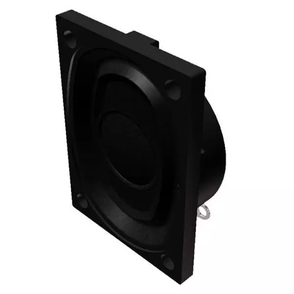 PUI AUDIO Speaker Water Resistant Cone Board Mount 82 dBA Sound Pressure Level, AS04004PO-2-WR-R