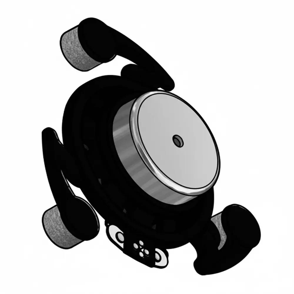 PUI AUDIO Speaker Exciter Adhesive Mount 103 dBA Sound Pressure Level, ASX08808-TP-R