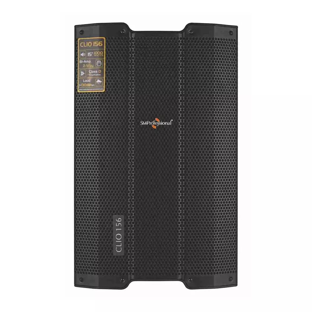 Studiomaster  Loud DJ Speaker 43x40x70 cm Bi-Amp System 40- 20000 (-+3 dB) Frequency Response 1000 W, Clio 156