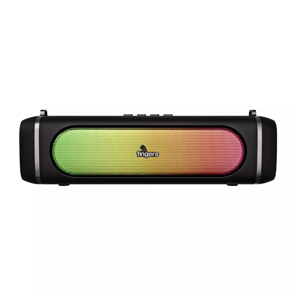 fingers-portable-speaker-20-w-output-power-3000-mah-37-v-battery-capacity-10-m-wireless-range-bluetooth-v53-wireless-protocol-black-color-soundpower-20