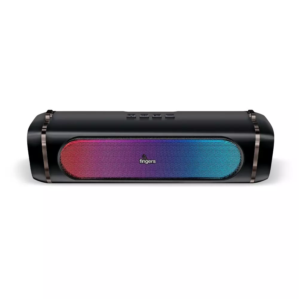 fingers-portable-speaker-20-w-output-power-3000-mah-37-v-battery-capacity-10-m-wireless-range-bluetooth-v53-wireless-protocol-black-color-soundpower-20