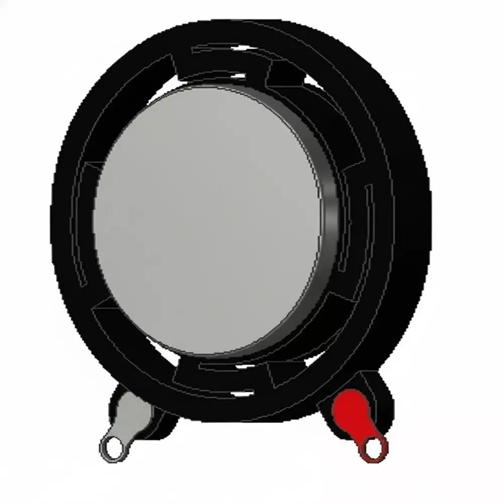 PUI AUDIO Speaker Exciter Adhesive Mount 80 dBA Sound Pressure Level, ASX03304-SM-R