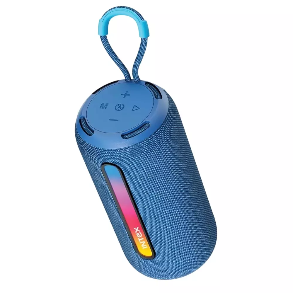 INTEX 10 W Mono Channel Bluetooth Speaker Blue, Beast 10X