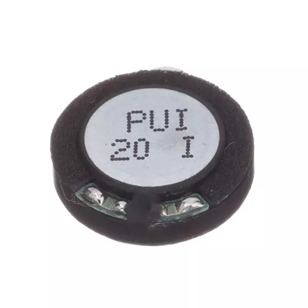 PUI AUDIO Speaker Waterproof Board Mount 88 dBA Sound Pressure Level, AS01508MR-6-R