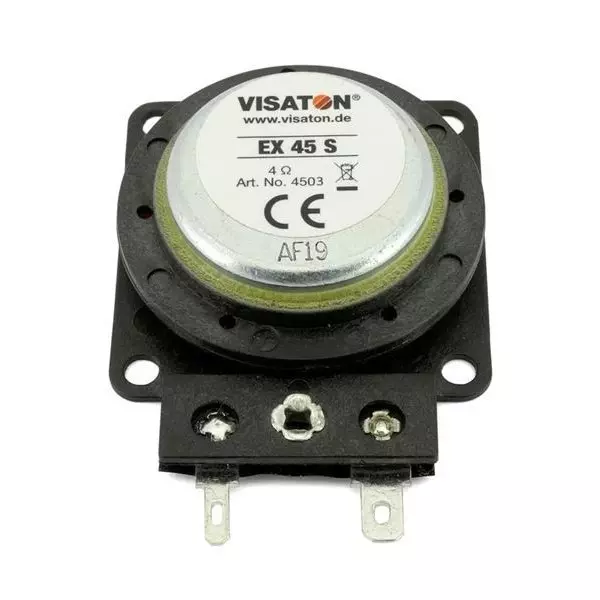 VISATON Speaker Exciter Panel Mount Round Shape 4 Ω Impedance, 4503