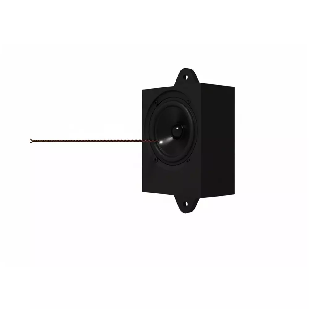 PUI AUDIO Speaker Waterproof Panel Mount 83 dBA Sound Pressure Level, ASE04504MR-LW150-WP-R