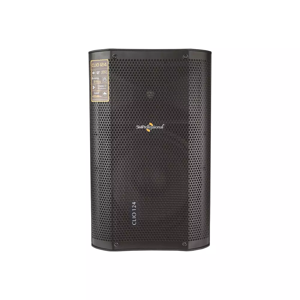 Studiomaster Loud DJ Speaker 38x34x61 cm 650 W Bluetooth & USB for Party & Clubs Use, Clio 124