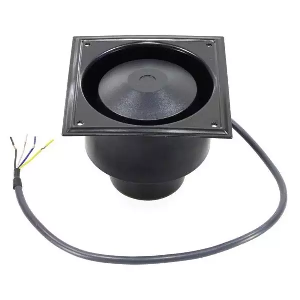 VISATON Speaker Horn Panel Mount 104 dBA Sound Pressure Level, 50232